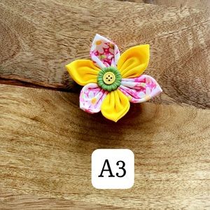 Flower Pop Bow Clip
